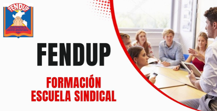 Invitación Escuela Sindical – FENDUP